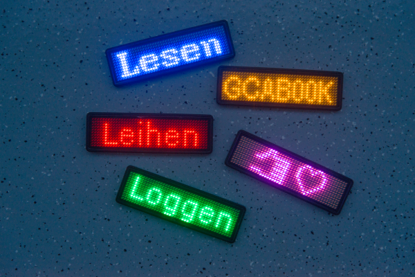 Workshop "Digitale Namensschilder"